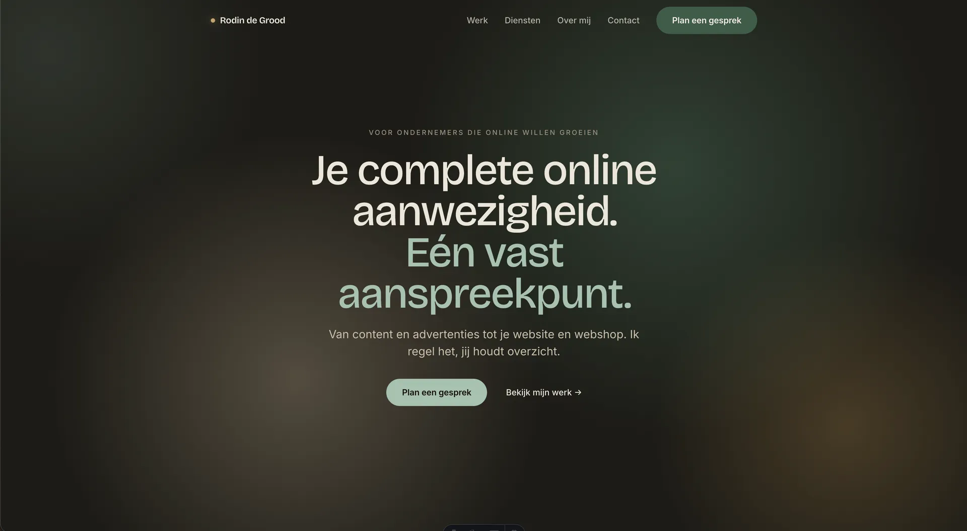 Omslagbeeld van Deze website voor Eigen project